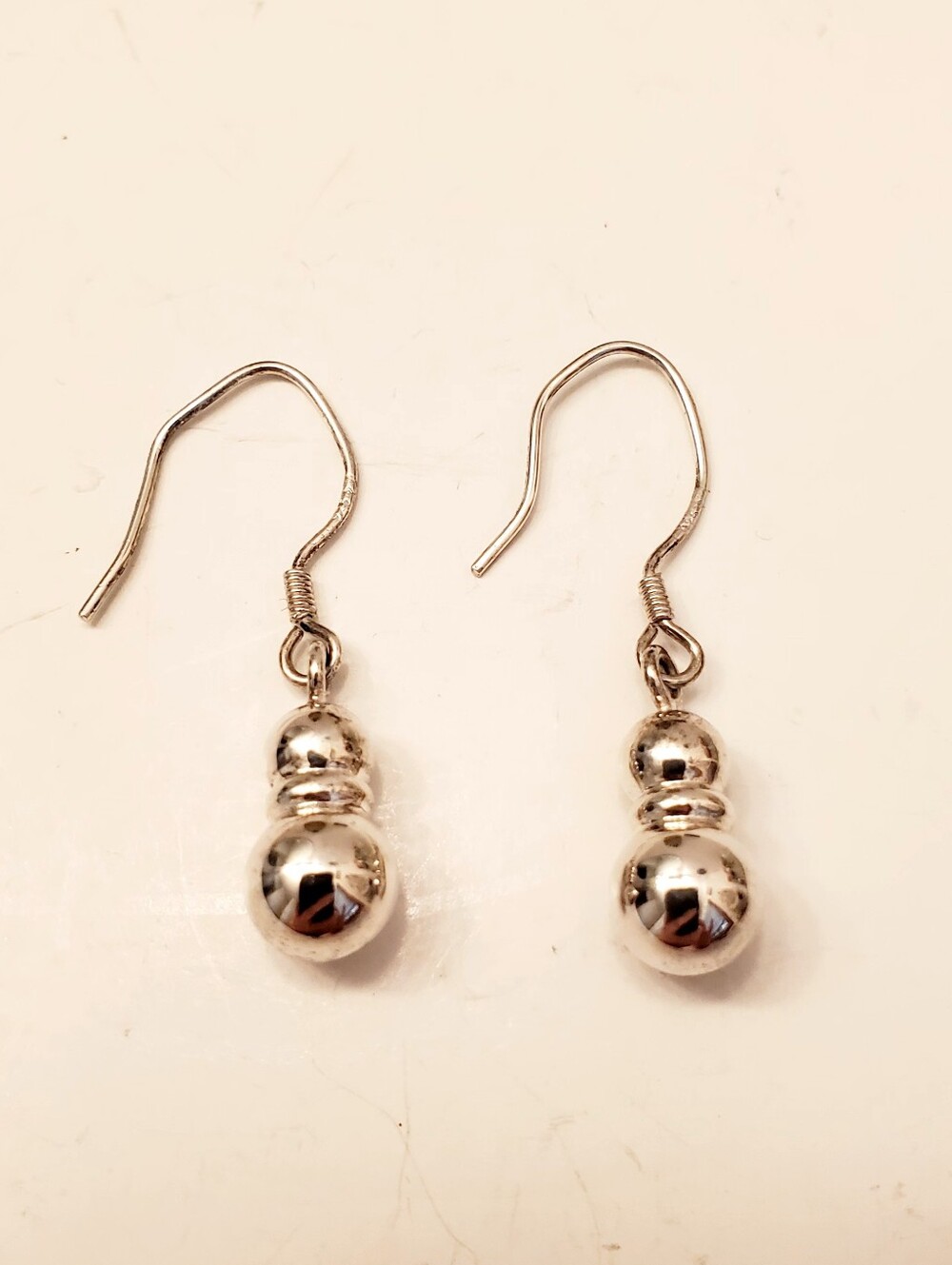SILPADA Sterling Silver Double-Ball Drop Earrings - 925